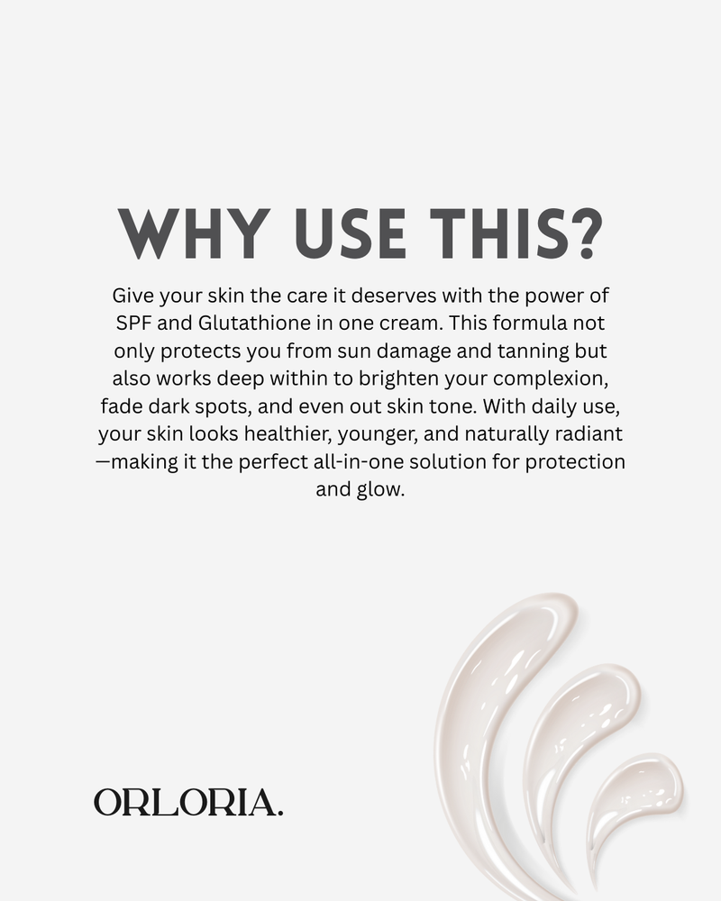 Deep Skin Fairness Cream with SPF 30+++ & Glutathione