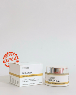 Deep Skin Fairness Cream with SPF 30+++ & Glutathione
