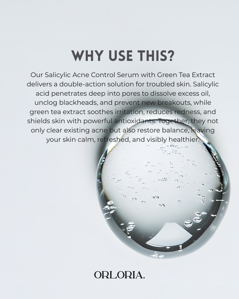 Salicylic Acid 1% Face Serum with Green Tea Extract