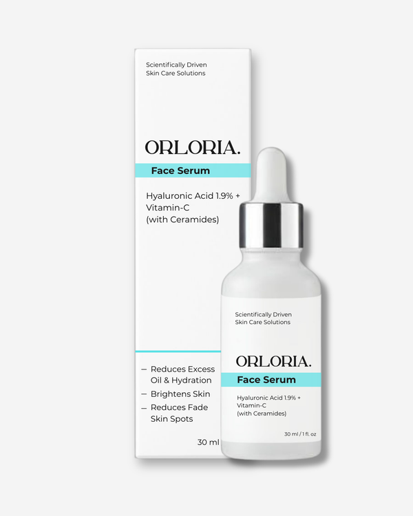 Hyaluronic Acid 1.9% + Vitamin-C Face Serum with Ceramides