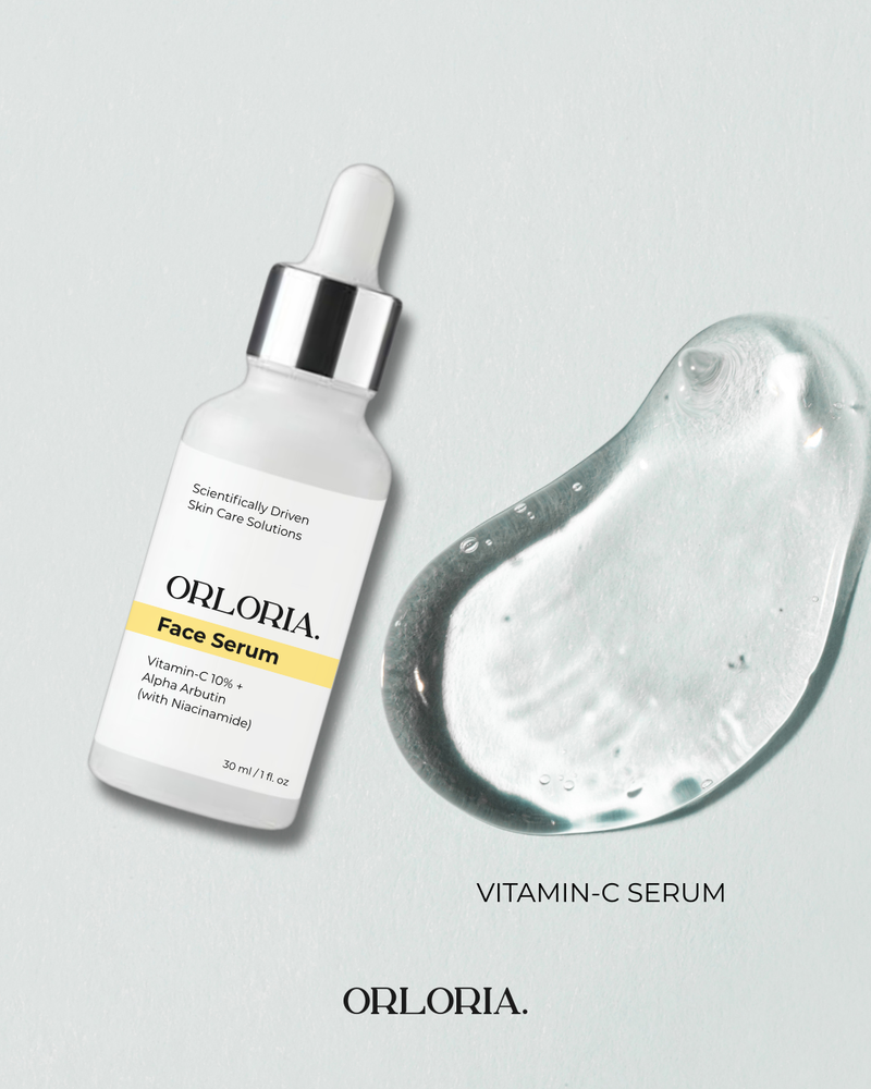 Vitamin-C 10% + Alpha Arbutin Face Serum with Niacinamide