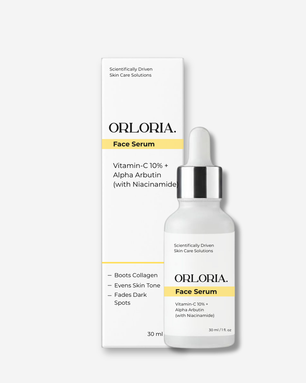 Vitamin-C 10% + Alpha Arbutin Face Serum with Niacinamide